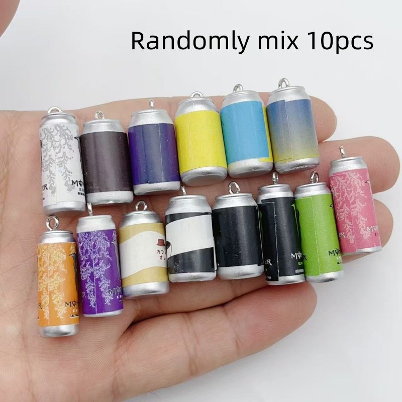Resin Art Handmade - 10 Adet Mini Simülasyon İçecek Kutusu