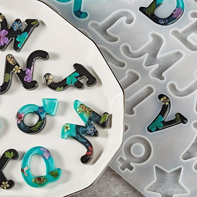 Resin Art Kit With Molds - Reçine döküm kalıbı A tarzı ayna