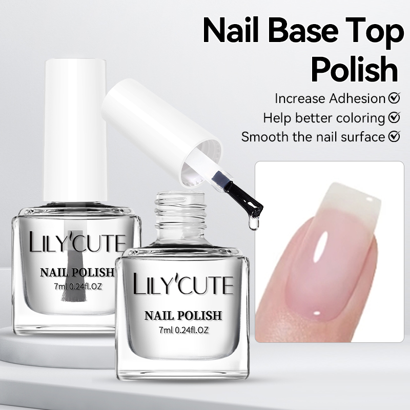 Resin Art Varnish - LILYCUTE 7ml Tırnak Bazı ve Son