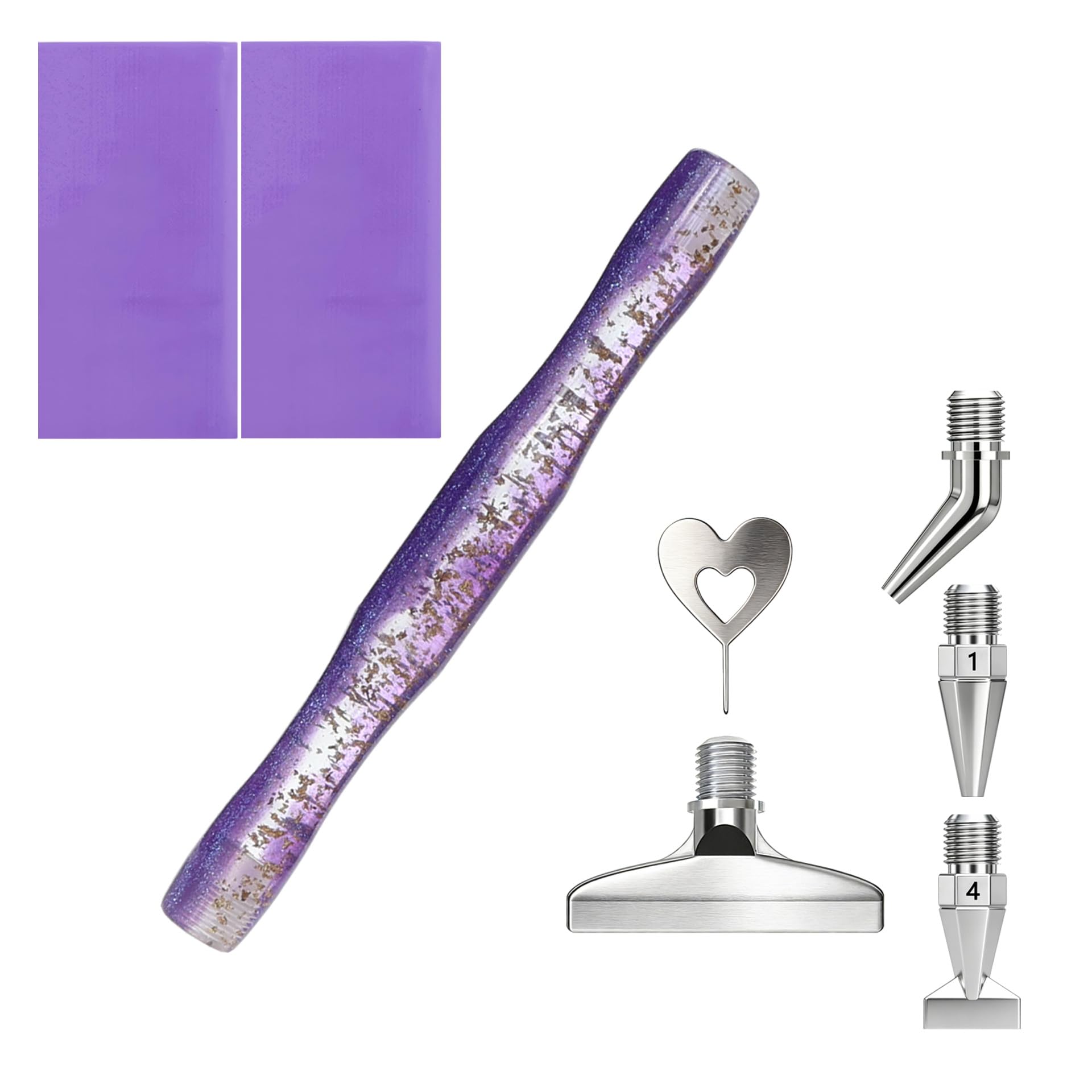 Resin Art Tools - Eğimli uçlu elmas boyama kalemi, 1
