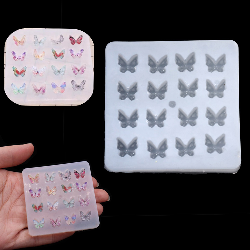 Resin Art Letters - Küçük kelebek şekli epoksi reçine kalıp