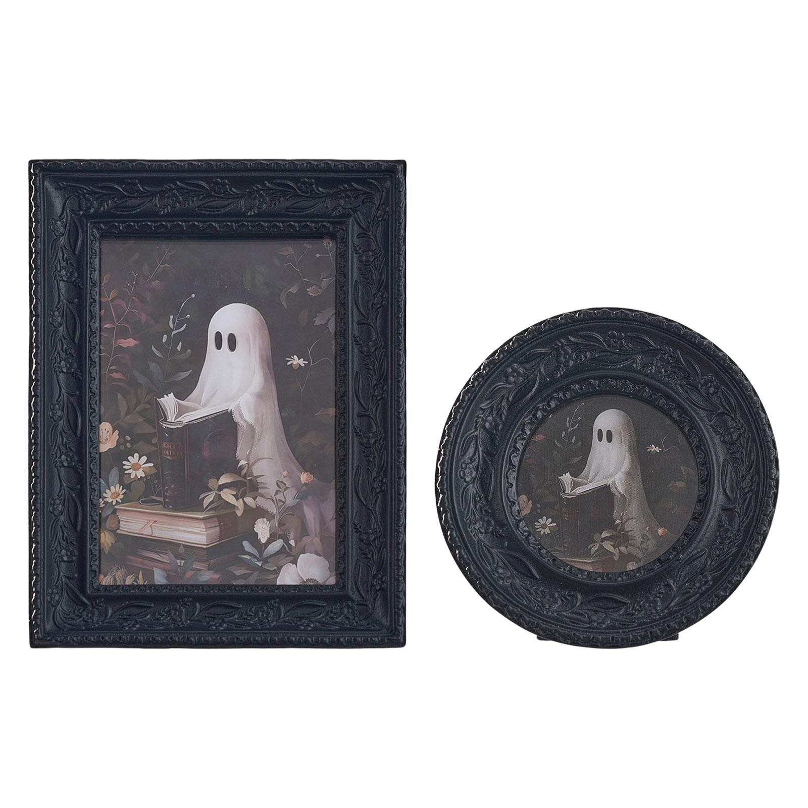 Resin Art Photo Frame - Retro Tasarım Resim Çerçevesi Dekoratif Sanat