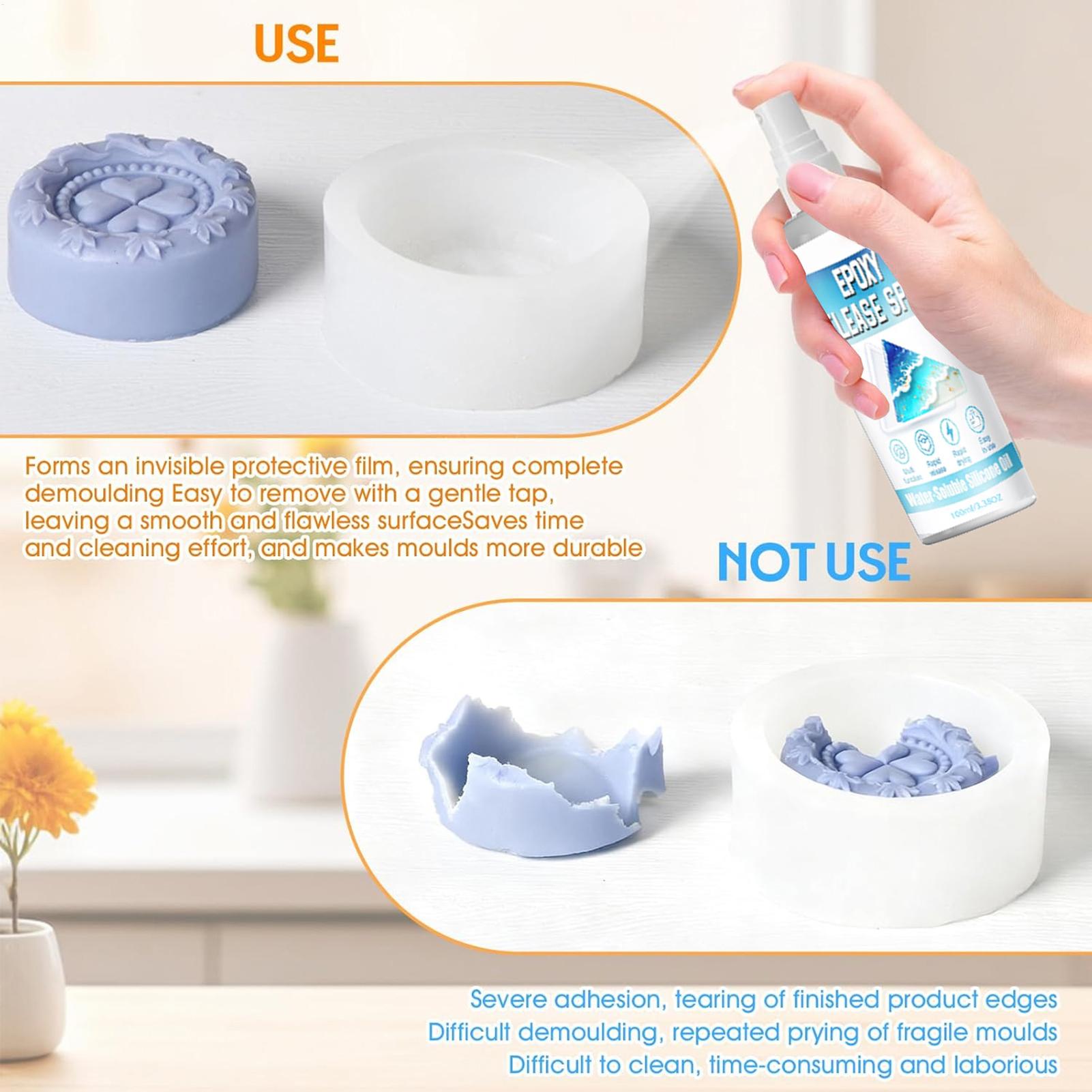Silikon Çıkarma Spreyi Epoksi  - Resin Art Tools incelemesi ve fiyatı