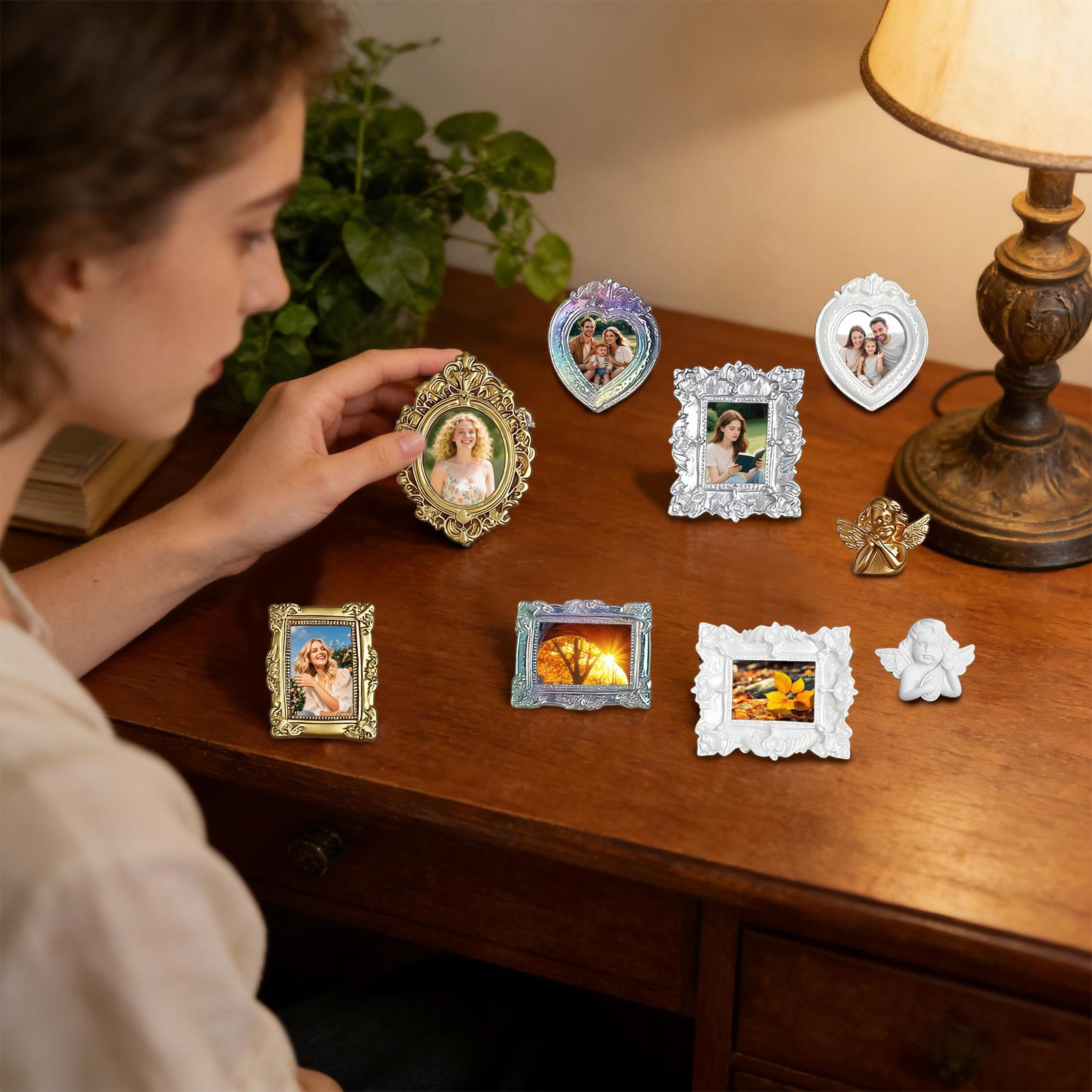 9 adet Minyatür Resim Çerçeves - Resin Art Photo Frame incelemesi ve fiyatı