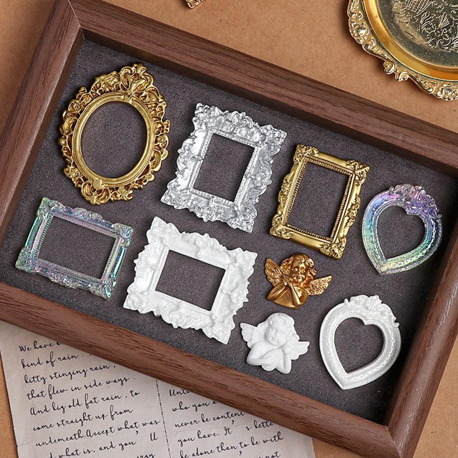 9 adet Minyatür Resim Çerçeves - Resin Art Photo Frame incelemesi ve fiyatı