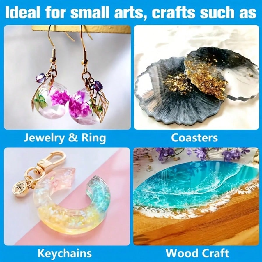 Kristal Berraklığında Epoksi R - Resin Art Kit With Molds incelemesi ve fiyatı