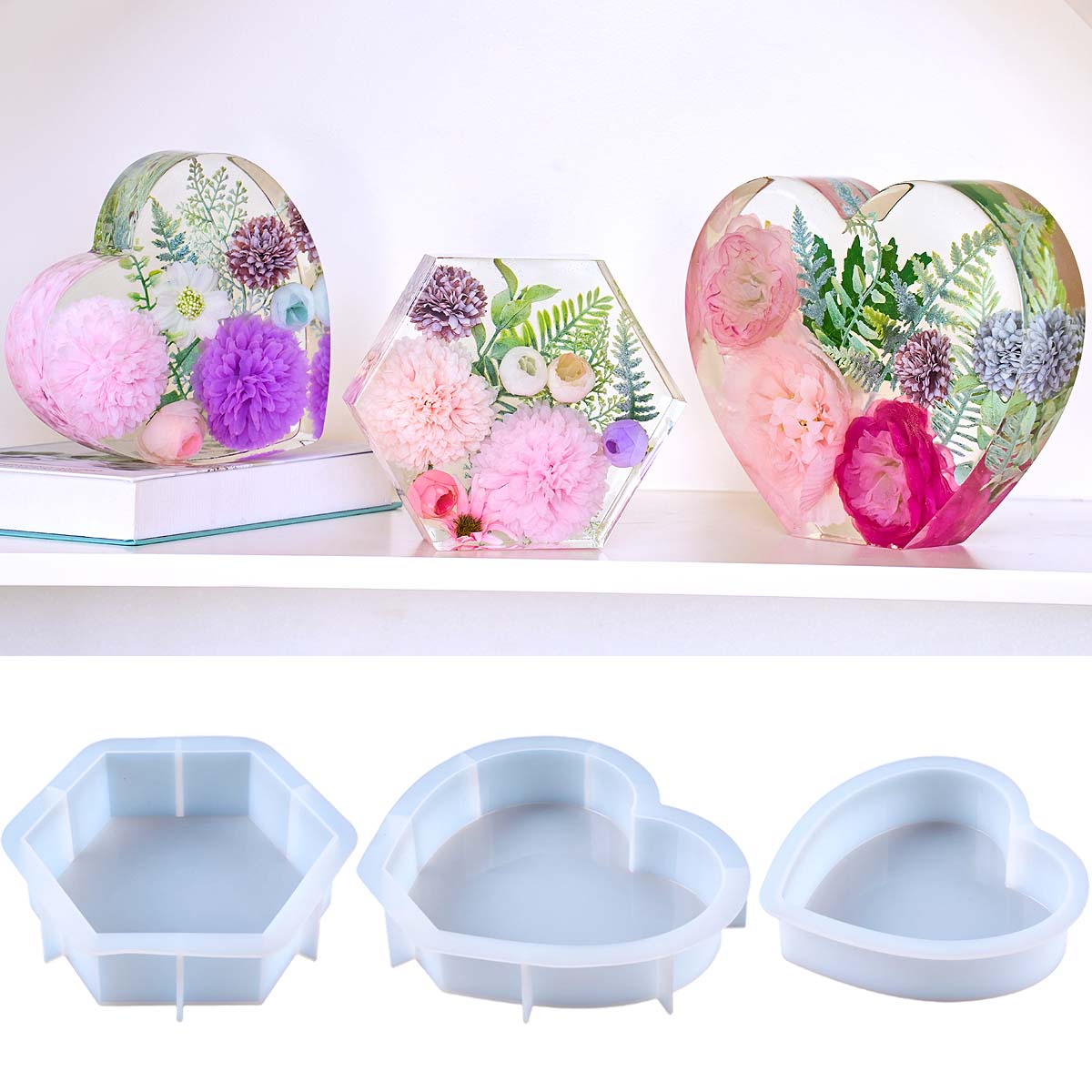 Büyük Aşk silikon kalıp DIY Ka - Resin Art Kit With Molds incelemesi ve fiyatı