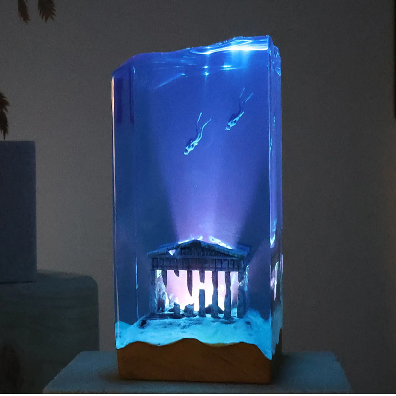 YENİ Denizcilik Sanatı Ev Deko - Resin Art With Wood incelemesi ve fiyatı
