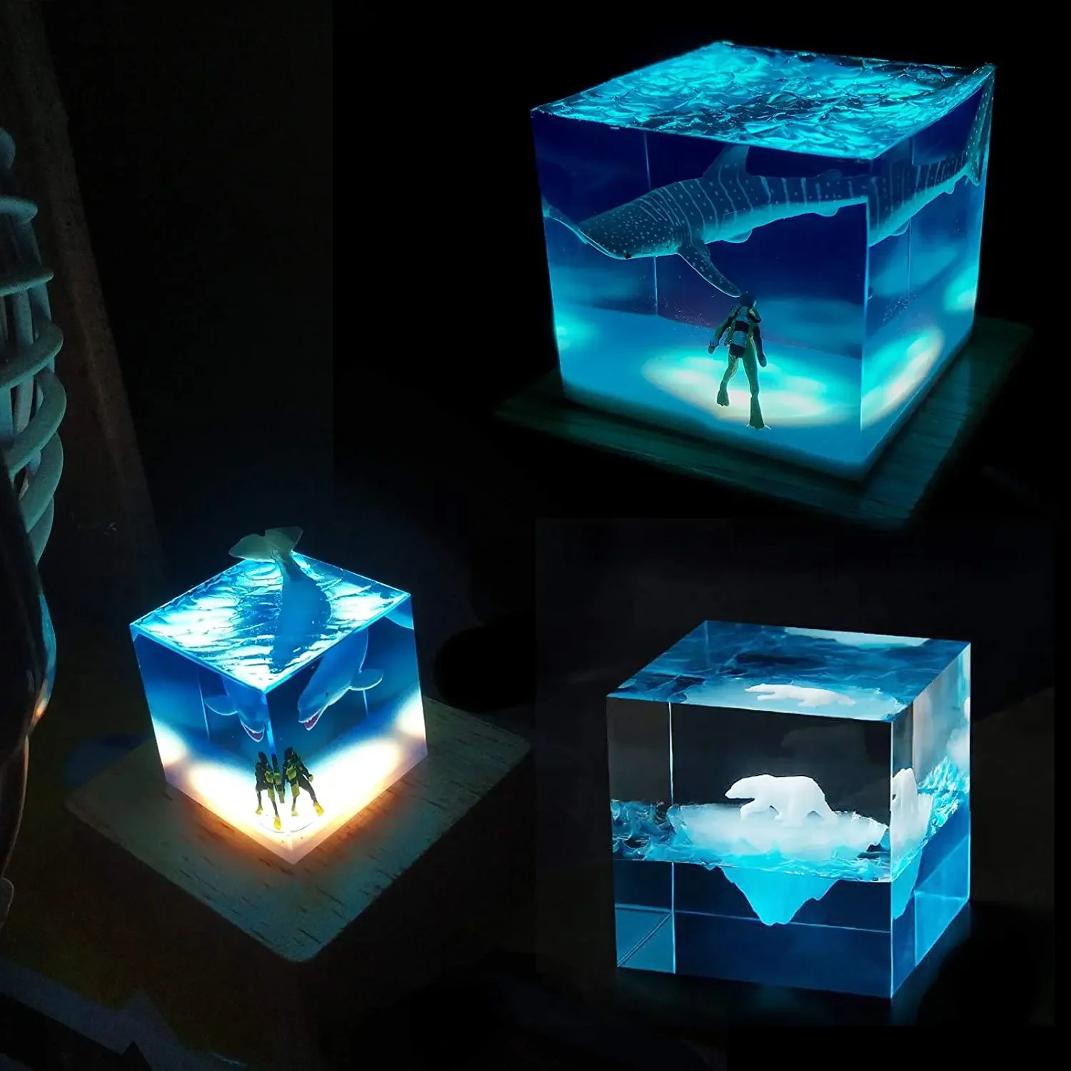 Kare Işık Reçine Kalıp, Reçine - Resin Art With Wood incelemesi ve fiyatı
