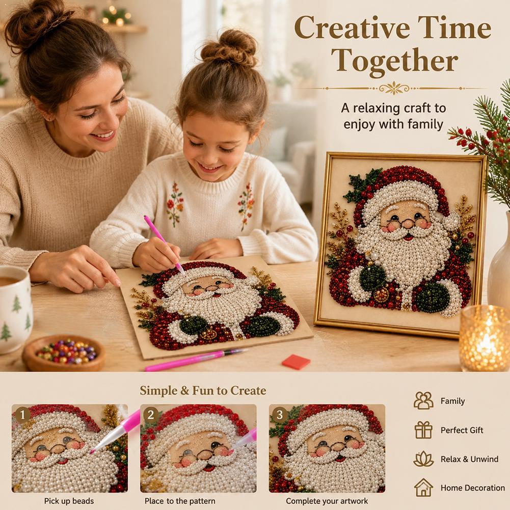 Noel Baba İnci Sanatı DIY Kiti - Resin Art Kit incelemesi ve fiyatı