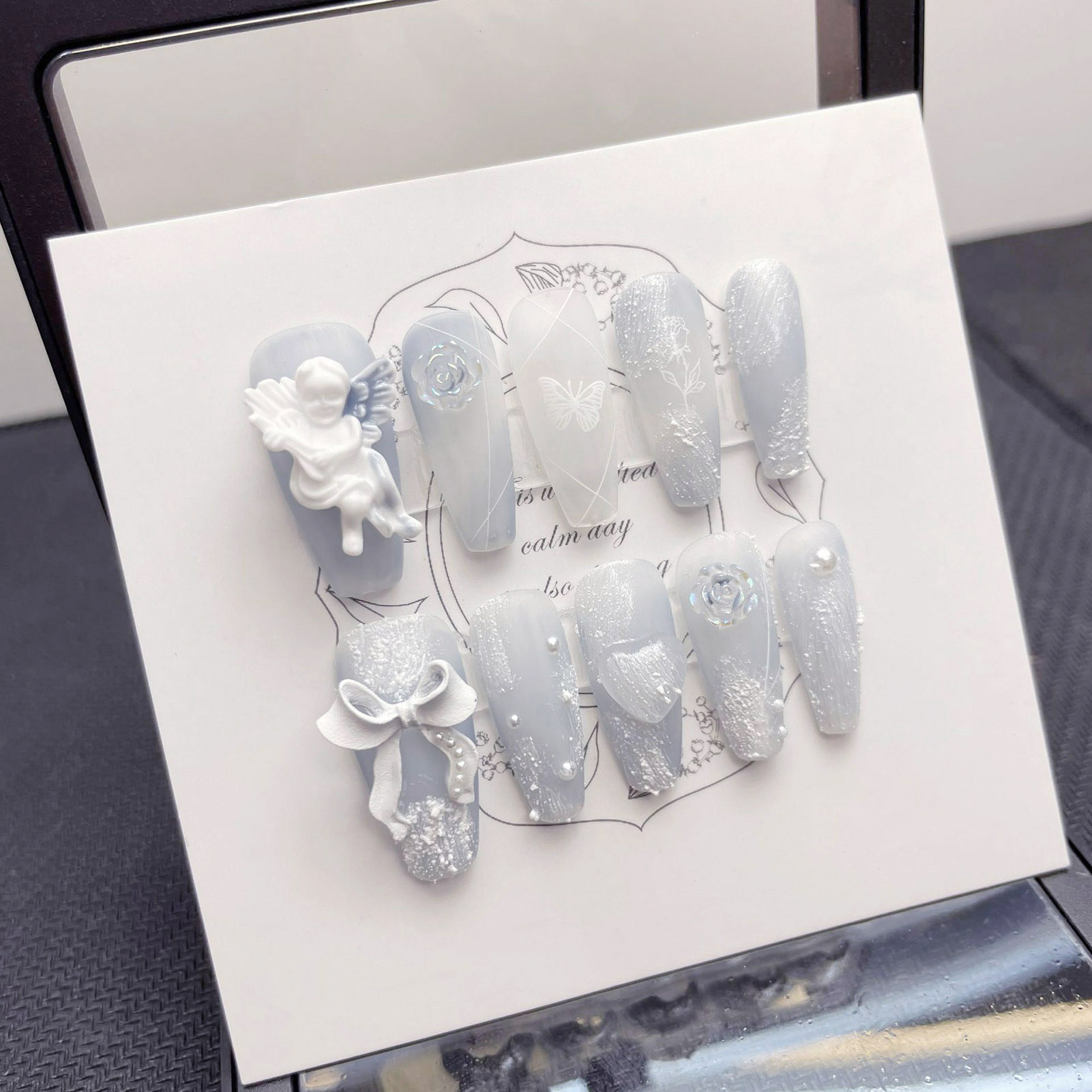 3D Alçı Melek Yanlış Çivi Parl - Resin Art Flowers incelemesi ve fiyatı