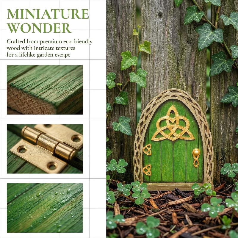 Elf Peri Kapısı Minyatür Bahçe - Resin Art With Wood incelemesi ve fiyatı