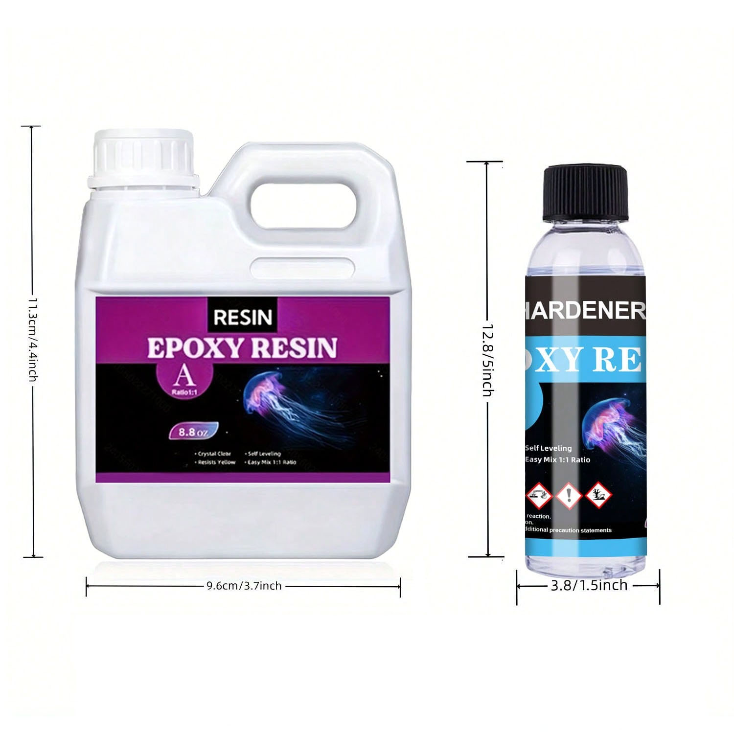 125ml/250ml Kristal Berraklığı - Resin Art Kit With Molds incelemesi ve fiyatı
