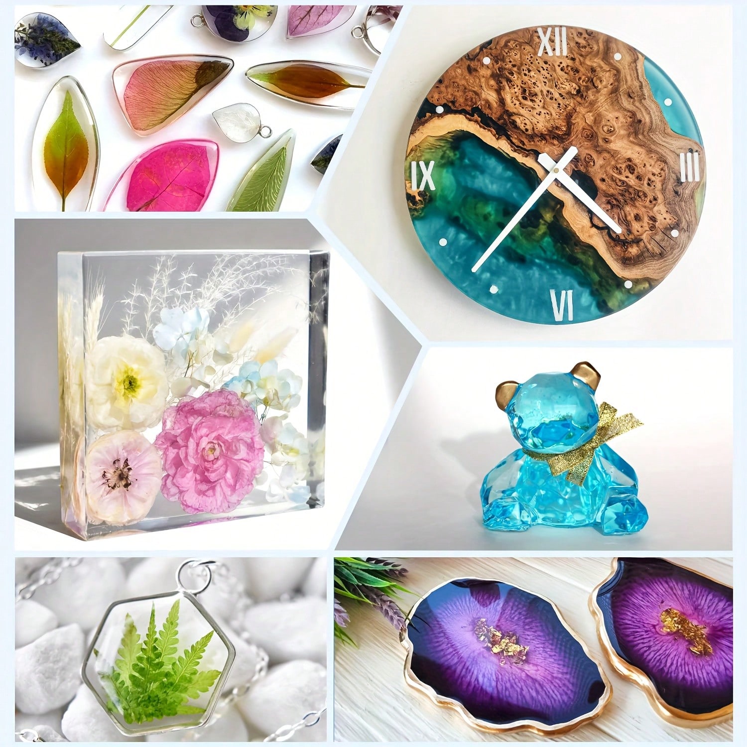 125ml/250ml Kristal Berraklığı - Resin Art Kit With Molds incelemesi ve fiyatı