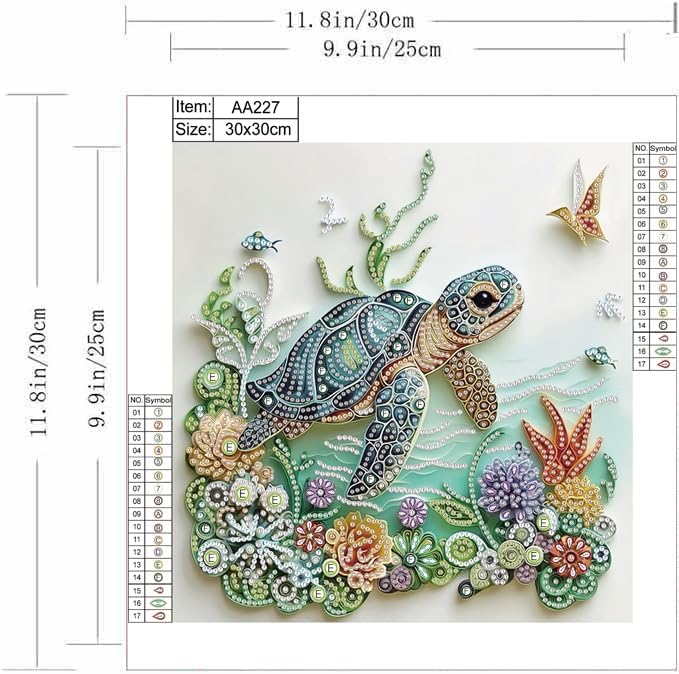Deniz Kaplumbağası Hayvan Figü - Resin Art Flowers incelemesi ve fiyatı