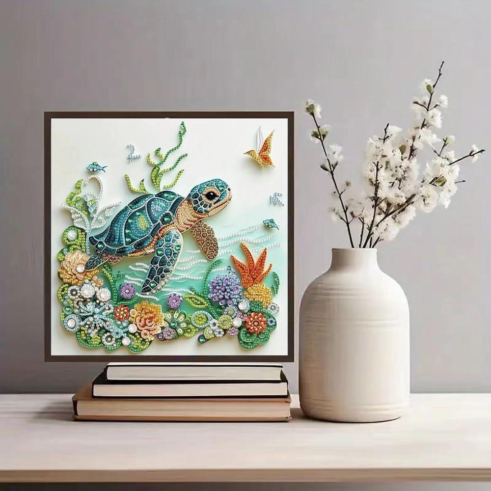 Deniz Kaplumbağası Hayvan Figü - Resin Art Flowers incelemesi ve fiyatı