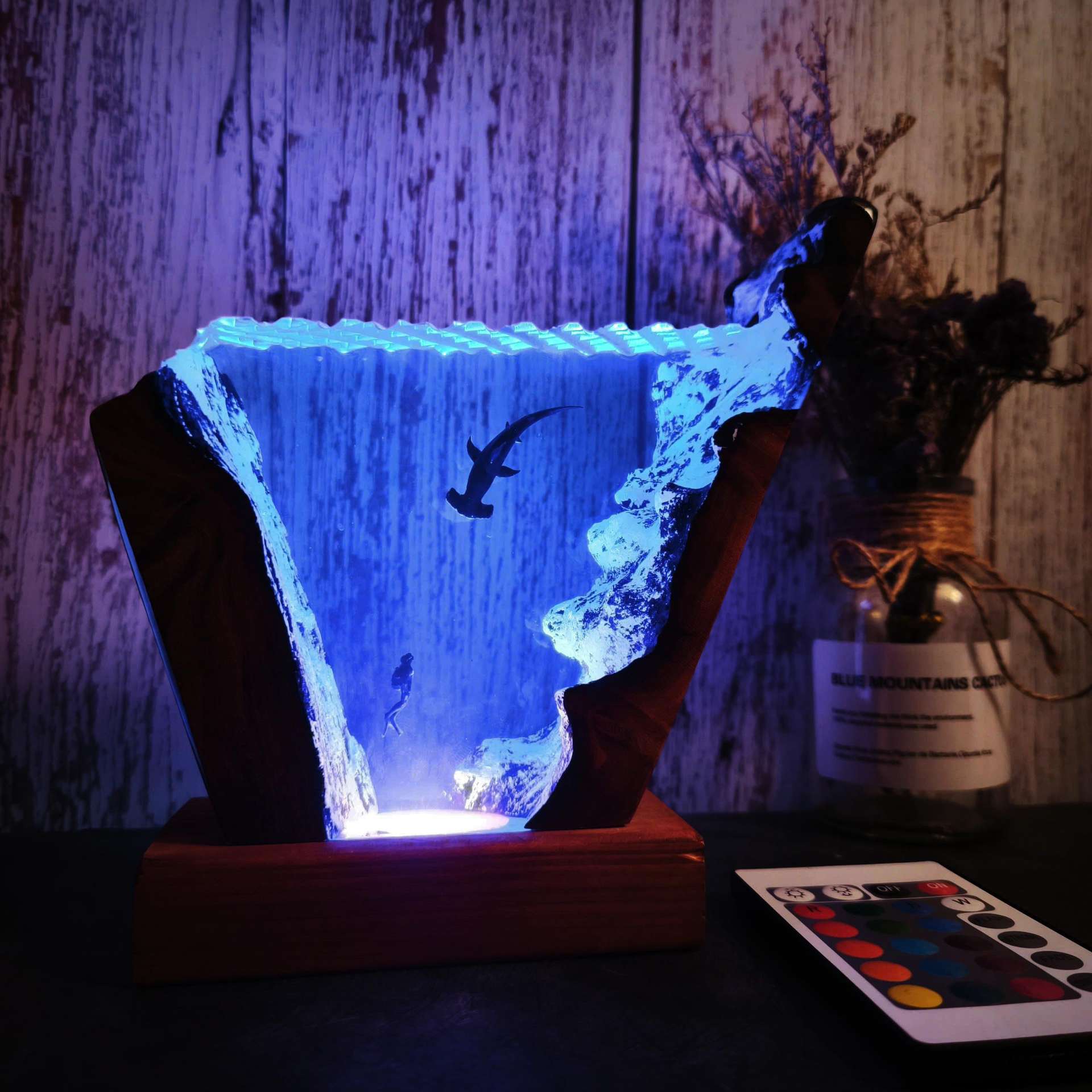 6 * 4 inç Okyanus Serisi Dalgı - Resin Art With Wood incelemesi ve fiyatı