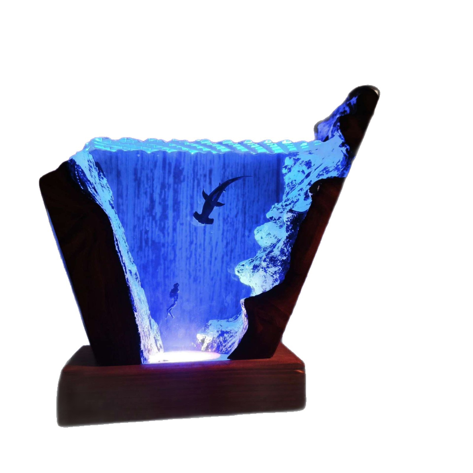 6 * 4 inç Okyanus Serisi Dalgı - Resin Art With Wood incelemesi ve fiyatı