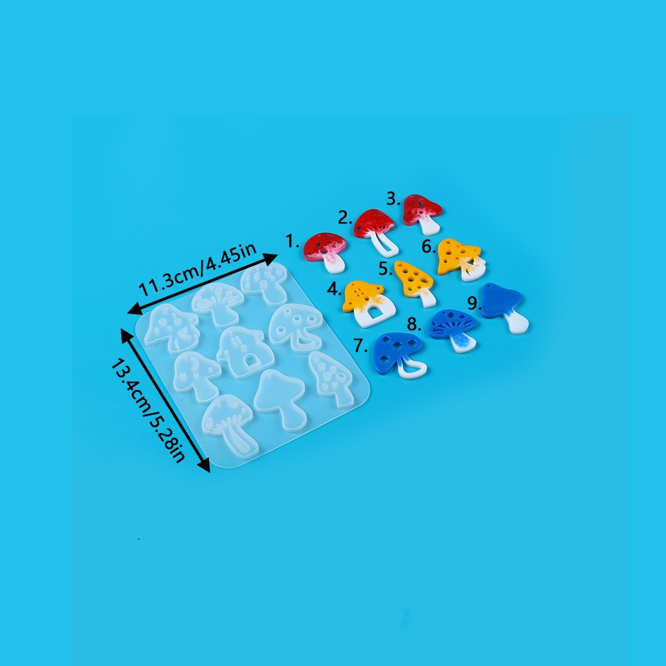 Çok Stil Mantar Küpe Kolye Del - Resin Art Kit With Molds incelemesi ve fiyatı