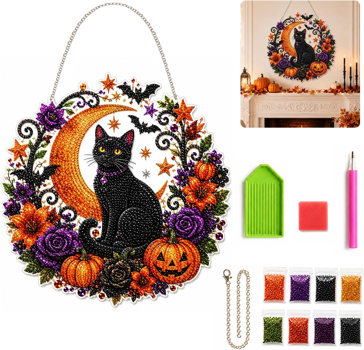 Cadılar Bayramı Balkabakları E - Resin Art Kit incelemesi ve fiyatı