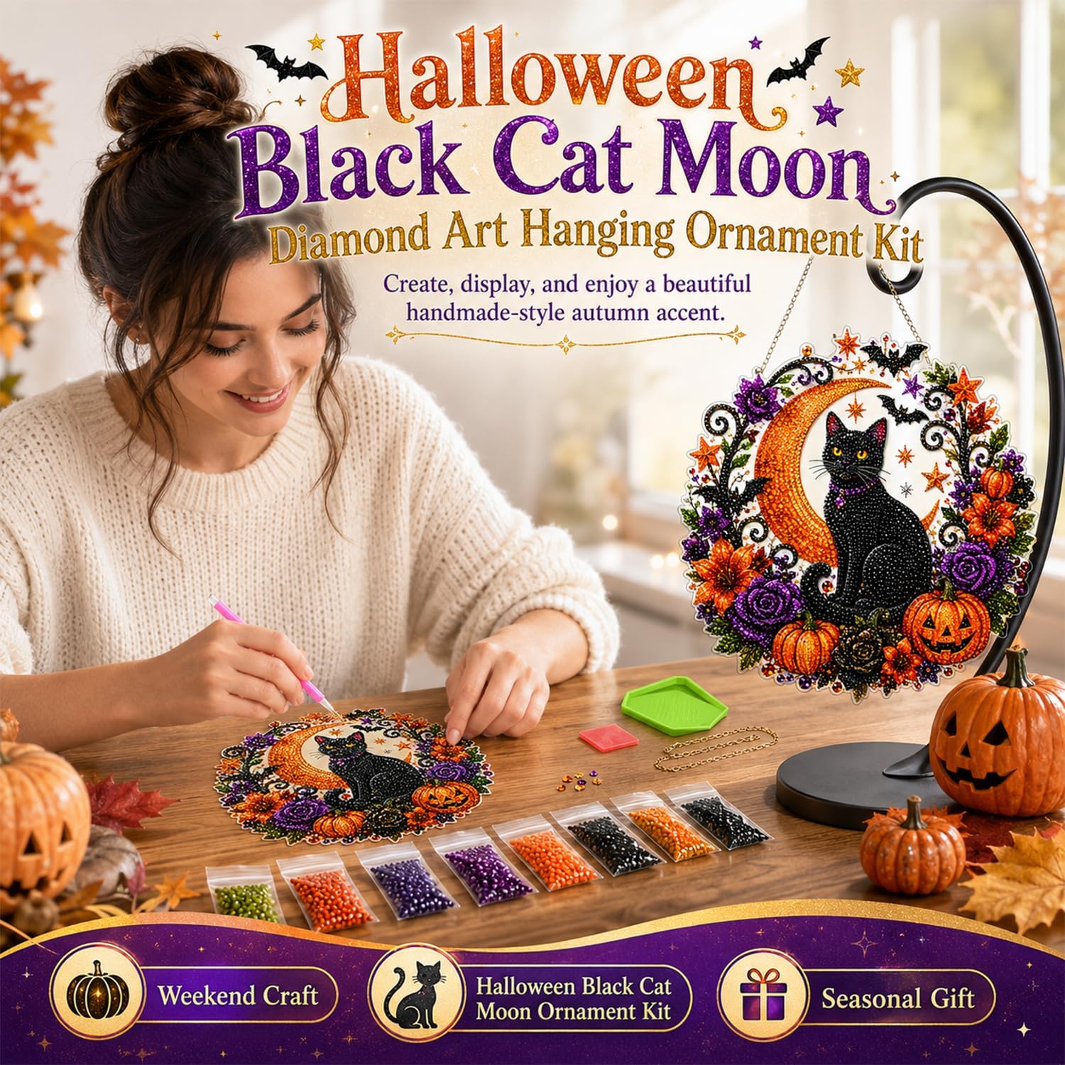 Cadılar Bayramı Balkabakları E - Resin Art Kit incelemesi ve fiyatı