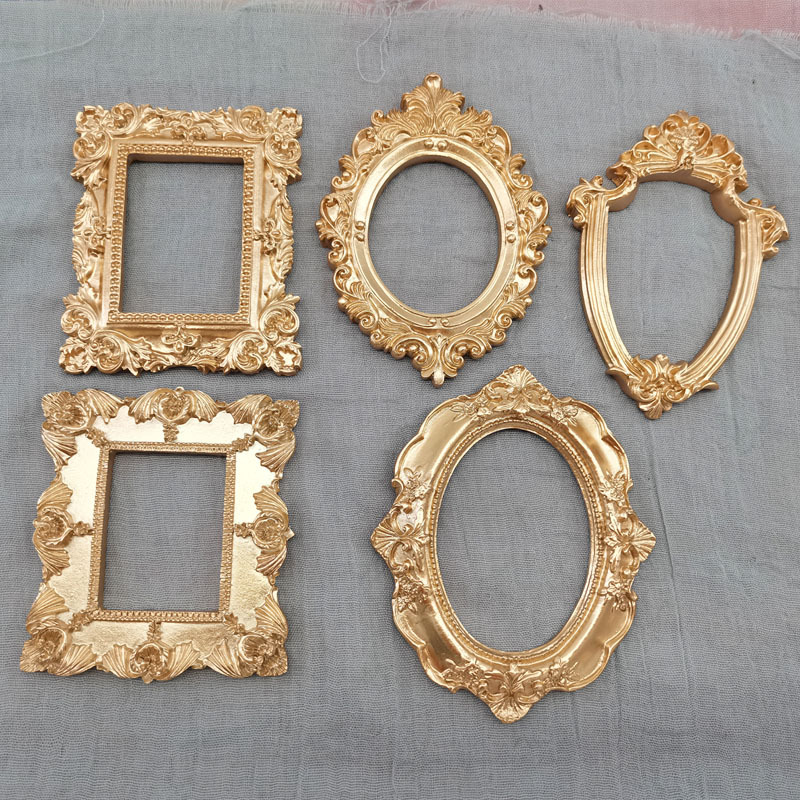 Mini altın küçük fotoğraf çerç - Resin Art Photo Frame incelemesi ve fiyatı