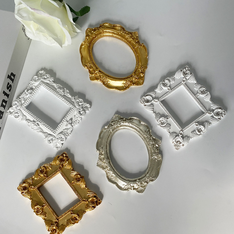 Mini altın küçük fotoğraf çerç - Resin Art Photo Frame incelemesi ve fiyatı