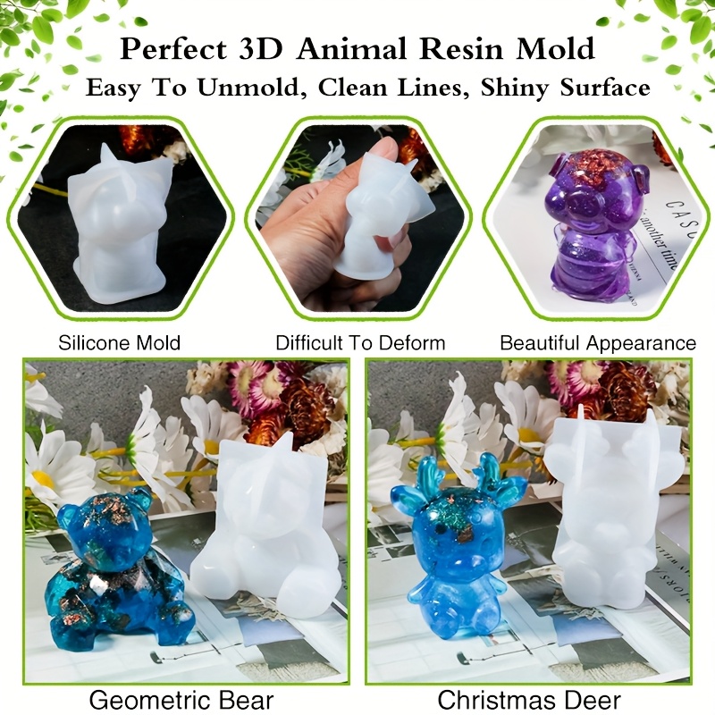 19 Parça Reçine Kalıp Seti, Re - Resin Art Kit With Molds incelemesi ve fiyatı