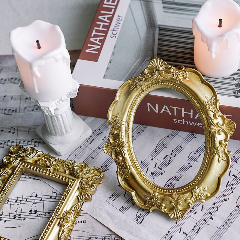 Altın Retro Fotoğraf Çerçevesi - Resin Art Photo Frame incelemesi ve fiyatı