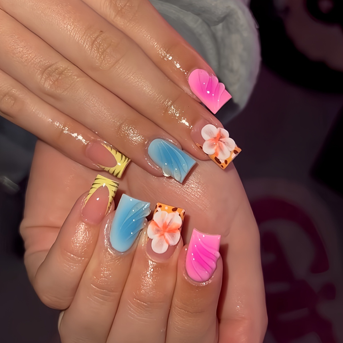 24 adet Kısa Kare Kafa Yanlış  - Resin Art Flowers incelemesi ve fiyatı