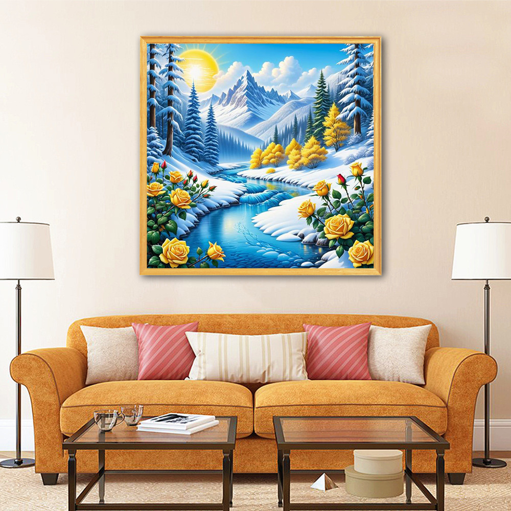 Evershine Nehri Elmas Boyama M - Resin Art Flowers incelemesi ve fiyatı