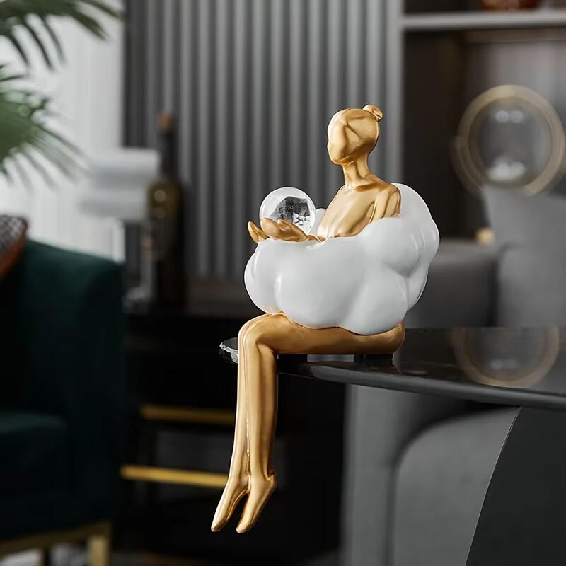 Iskandinav Bulut Elbise Kız He - Resin Art Aesthetic incelemesi ve fiyatı
