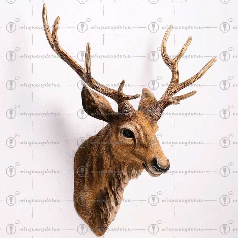 17 inçlik Sahte Geyik Başı, Sa - Resin Art Handmade incelemesi ve fiyatı