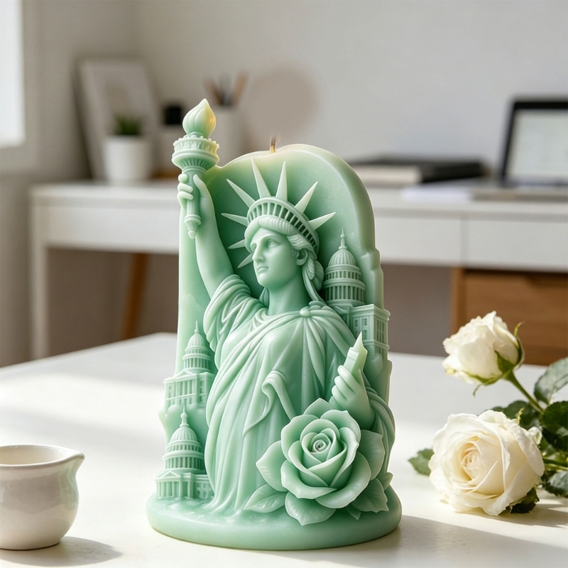 F68D 3D Özgürlük Heykeli Kabar - Resin Art Gift For Anniversary incelemesi ve fiyatı