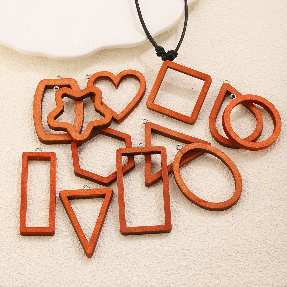 10 adet üçgen dikdörtgen ahşap - Resin Art Handmade incelemesi ve fiyatı