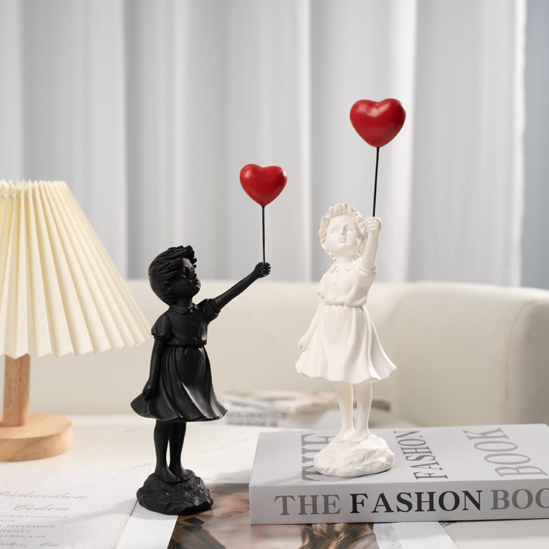 Banksy Heykelciği Sanat Eseri  - Resin Art Gift For Anniversary incelemesi ve fiyatı